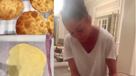 Mehriban Əliyeva mətbəxdə -  FOTO