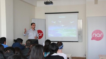 “Nar” has organized training on mobile communications for students