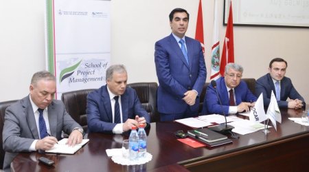 Bakı Ali Neft Məktəbində Layihələrin idarə edilməsi məktəbi açılıb