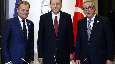 Ərdoğan Donald Tusk və Jan-Klod Yunkerlə görüşəcək