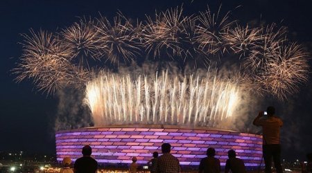 Iran signs off with 98 medals in Baku