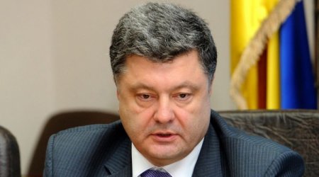 Ukrayna prezidenti Azərbaycandan danışdı