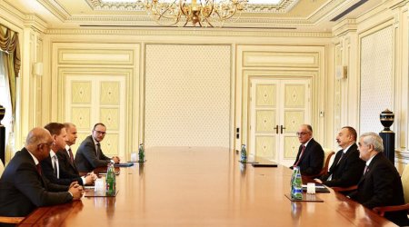 Prezident İlham Əliyev Statoil şirkətinin icraçı vitse-prezidentini qəbul edib