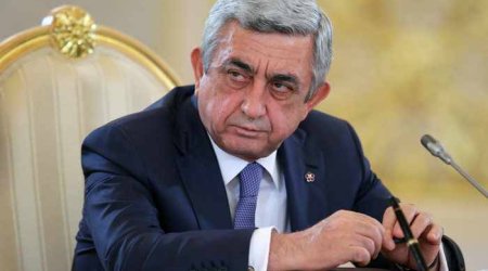 Sarkisyan Qarabağdan danışdı