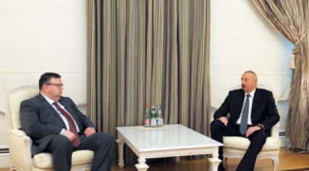 Prezident İlham Əliyev Bolqarıstanın baş prokurorunu qəbul edib