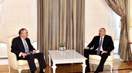 İlham Əliyev Samuel Alleni qəbul edib