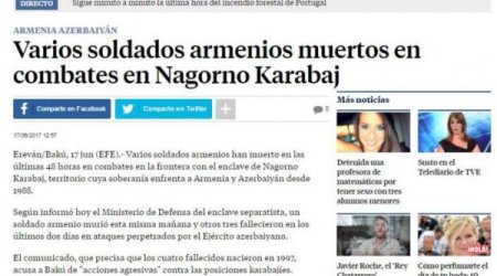 Ermənistanın cəbhədəki son itkiləri dünya mətbuatında