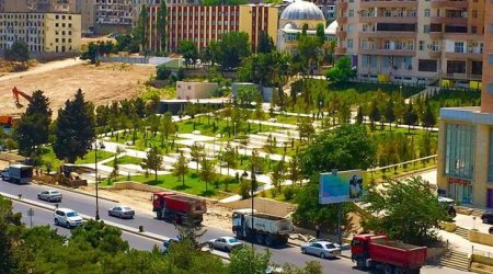 Prezidentin göstərişi ilə salınan parkdan - FOTO