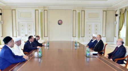 Prezident  Özbəkistanın nümayəndə heyətini qəbul edib