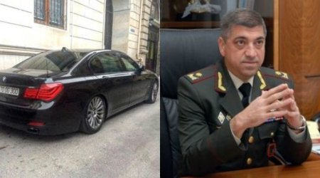 Generalın həbs olunan oğlunun bahalı avtomobilləri – FOTOLAR