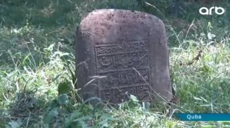 Qubada 3 əsrdən çox yaşı olan məzarlıq tapılıb- VİDEO