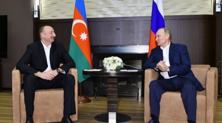  Əliyevlə Putin Qarabağı müzakirə ediblər