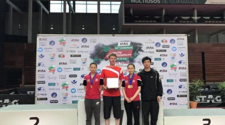 Stolüstü tennisçimiz Avropa çempionudur