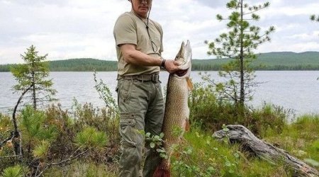 Putin Tuvada sualtı ova çıxdı – VİDEO