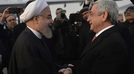 Ruhani Ermənistanla  əlaqələrini inkişaf etdirmək niyyətindədir