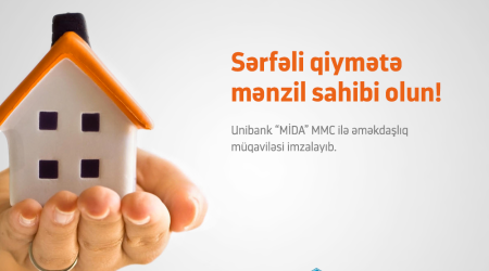 Unibankla mənzil sahibi olun!