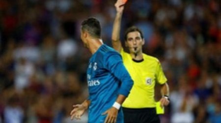 Ronaldu 5 oyunluq cəzalandırıldı