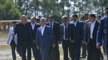 Serj Sarkisyan Ermənistanın Qərbə üz tutduğunu bildirdi