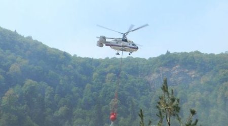 Azərbaycan helikopterləri Gürcüstan səmasında
