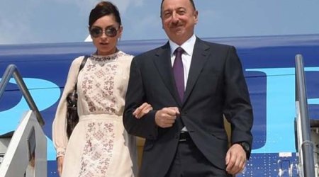 İlham Əliyevlə xanımı ABŞ-a getdi