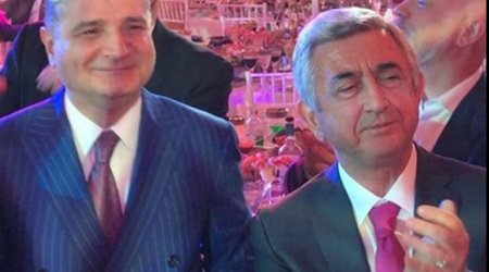 Sarkisyanın iştirak etdiyi toyda Azərbaycan mahnısı - VİDEO