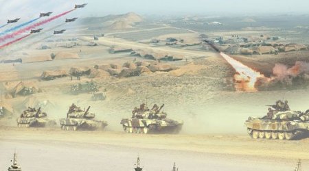 Ordumuzun müharibə hazırlığı: hədəflər darmadağın edildi