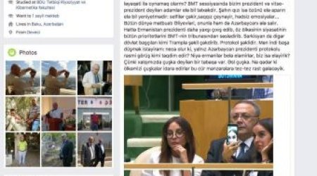 Ermənilər azerbaycanli redaktordan yazdi