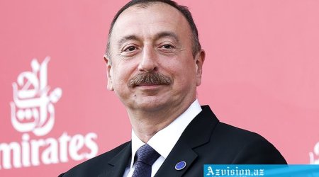 İlham Əliyev Neftçalaya səfər edib