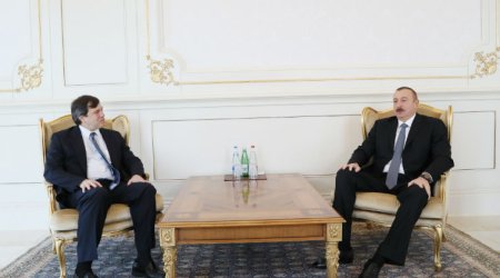 Prezident Endrü Şeferi qəbul etdi