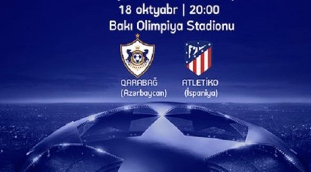 “Atletiko”nun Bakıya gələcəyi vaxt açıqlandı