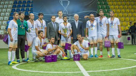 Azercell-in korporativ abunəçiləri arasında keçirilən I Futbol Turnirinin qalibi bəlli oldu