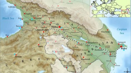 Bakı-Tbilisi-Qars dəmir yolu xətti bu gündən işə düşür