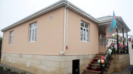 Milli Qəhrəmanın ailəsinə ev verildi  