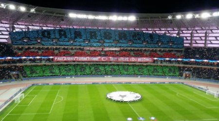Потрясающая хореография на матче «Карабах» - «Челси»