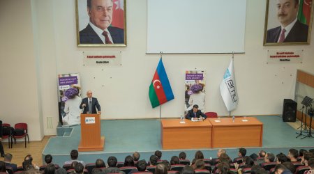 Azercell-in prezidenti Bakı Mühəndislik Universitetində tələbələrlə görüşüb