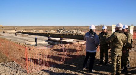 Cəbhəboyu zonada hərbi obyektlər tikilir