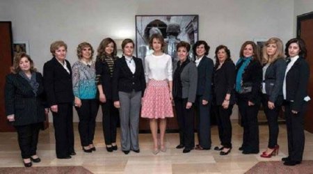 Bəşər Əsədin arvadı ermənilərə yardım edəcək