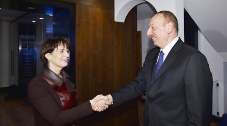 Azərbaycan və İsveçrə prezidentləri Davosda görüşəcək