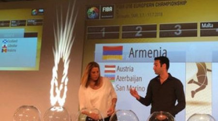 Сборные Азербайджана и Армениив одной группе ЧЕ