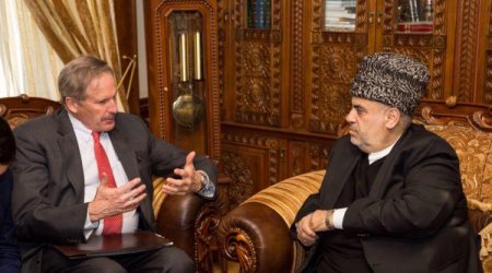 Paşazadə ABŞ səfiri ilə görüşdü