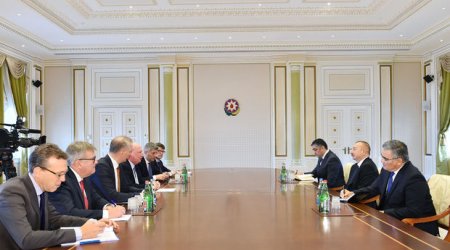 İlham Əliyev görüş keçirib