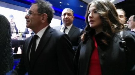 DTX rəisi xanımı ilə qala gecəsinə qatıldı - FOTOLAR
