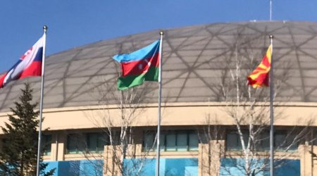 В Олимпийской деревне поднят флаг Азербайджана