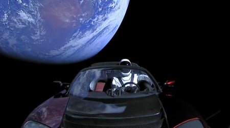 Marsa doğru uçan elektromobil