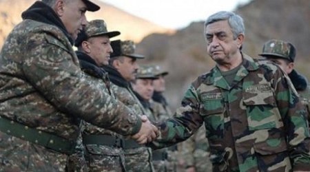 Sarkisyan məmurlara Qarabağda əsgərlərə baş çəkməyi qadağan etdi