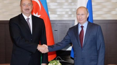 İlham Əliyev Putinə məktub göndərdi