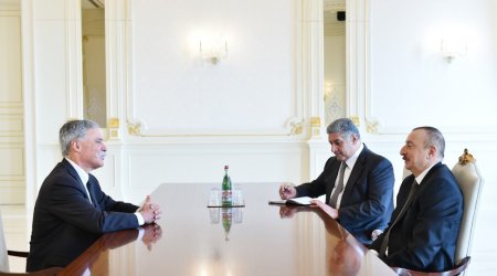 Prezident Çeyz Kerini qəbul edib