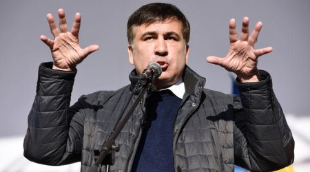 Saakaşvili: İndi özümü azad quş kimi hiss edirəm