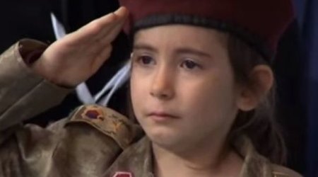 Ərdoğan altı yaşlı qıza şəhid kimi dəfn söz verdi – VİDEO