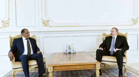Prezident səfirin etimadnaməsini qəbul edib